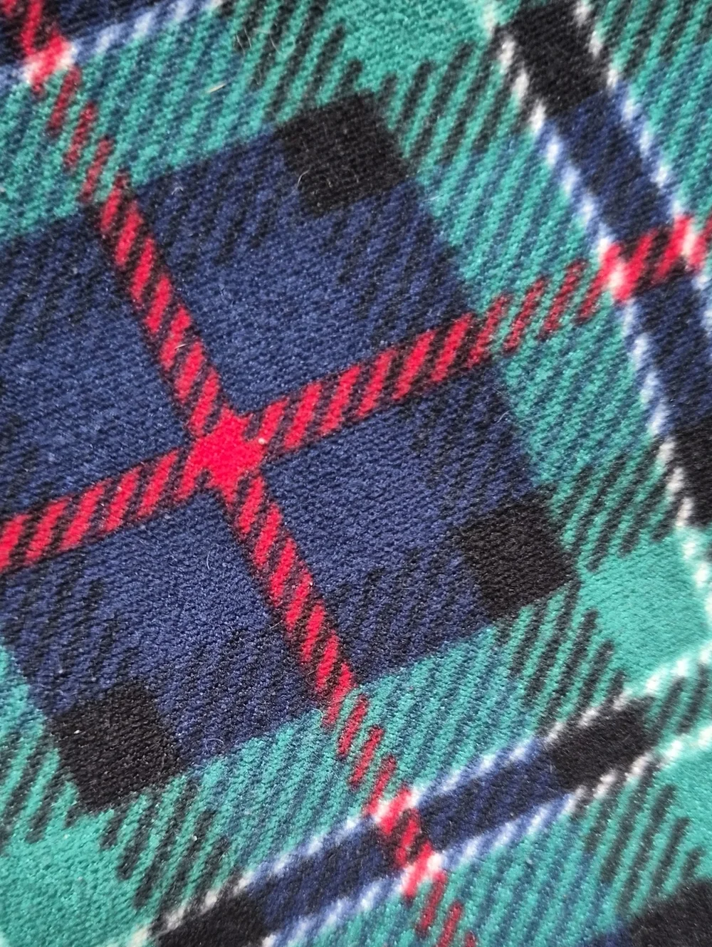 Old Navy Boys Plaid Fleece Pajama Pants-Size 8